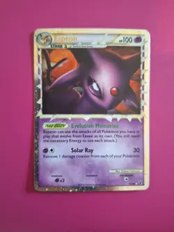 ESPEON PRIME 81/90 Undaunted HOLO RARE Pokemon TCG card LP-VLP - Image 1