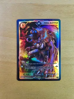 Feral Buffpup 10 Holo 1st Edition Awakened Worlds Card GamerSupps VCard 131/250 - Image 2