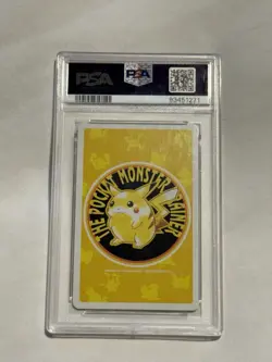 1998 Pokemon Yellow Poker Playing Card Squirtle Ace of Hearts - PSA 10 - Image 2