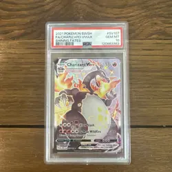 PSA 10 GEM MINT Charizard VMAX SV107/SV122 Shining Fates 2021 Pokemon Card - Image 1