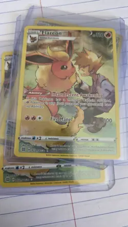 Flareon TG01/TG30 Trainer Gallery Ultra Rare Card Brilliant Stars NM/M - Image 1