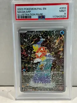 Magikarp 203/193 Paldea Evolved Illustration Rare PSA 9 Mint Pokemon Card - Image 1