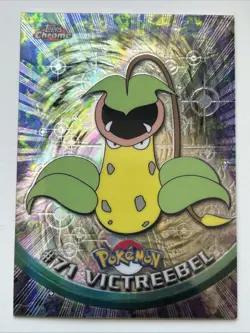 Topps Chrome Spectra Pokemon Card Victreebell #71 - Image 1