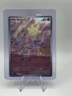 Pokemon TCG Milcery 152/142 Stellar Crown Illustration Rare Pokemon TCG Card NM+ - Image 1