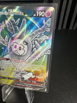 Pokemon Galarian Cursola v TCG Full Art Rare Card Champions Path 71/73 - Image 3