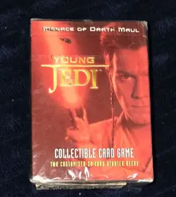 Star Wars Young Jedi Menace Of Darth Maul Collectible Card Game - Sealed - Image 1