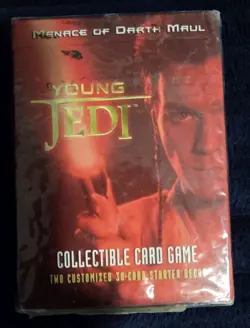 Star Wars Young Jedi Menace Of Darth Maul Collectible Card Game - Sealed - Image 4