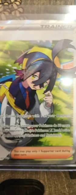 Kieran 206/167 Twilight Masquerade Pokemon Card TCG Secret Rare Holo 30 - Image 2