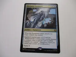 Magic the Gathering Spider-Man MTG Biorganic Carapace Card #0124 - Image 1