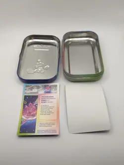 Pokemon TCG Tinkatink Paldean Fates Mini Tin W/Sticker & Art Card - Read - Image 4