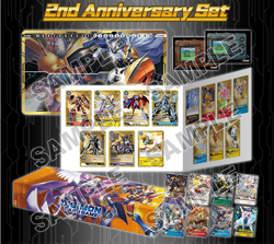 Digimon Card Game TCG PB-12E 2nd Anniversary Set Sealed - Image 2