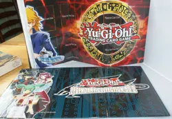 Shonen Jump Yugioh Trading Card Game Play Board Yu-Gi-Oh! plus legenday 50s Mat - Image 3