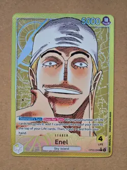 Enel - One Piece OP05-098 - AAL Alt Art Leader - Awakening of the New Era - Image 1