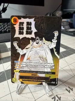 Bandai One Piece CCG Zehahahahaha! OP16-116 Marshall D. Teach Alt Art Foil - Image 1