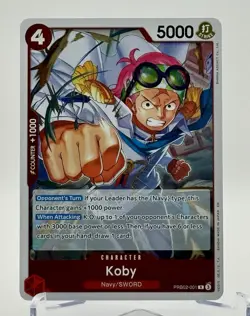 One Piece Koby Premium Booster -The Best- Vol. 2 PRB02-001 - Image 1