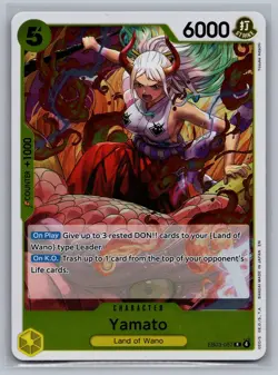 Yamato EB03-057 Rare Extra Booster: One Piece Heroines Edition One Piece NM - Image 1