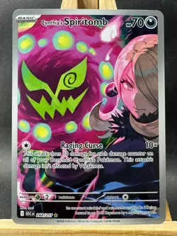 Cynthia's Spiritomb Illustration Rare Pokemon TCG ME: Ascended Heroes 244/217 NM - Image 1