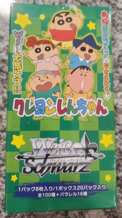 Weiss Schwarz Crayon Shin Chan Japanese Booster Box Japan New Factory Sealed - Image 1