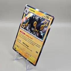 Luxray 137/091 SV: Paldean Fates Shiny Holo Rare Pokemon Card - NM - Image 2
