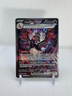 Charizard ex 234/091 SV: Paldean Fates Holo SIR Mint Condition Pokemon Card - Image 1
