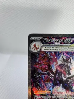 Charizard ex 234/091 SV: Paldean Fates Holo SIR Mint Condition Pokemon Card - Image 2