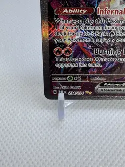 Charizard ex 234/091 SV: Paldean Fates Holo SIR Mint Condition Pokemon Card - Image 4