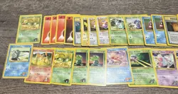 Pokemon Cards Gym Heroes/Challenge Common And Uncommon LP/NM Lot 54 Total Cards - Image 2