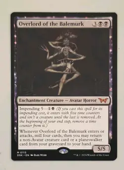 Overlord of the Balemurk - Duskmourn: House of Horror - NM - MTG - Image 1