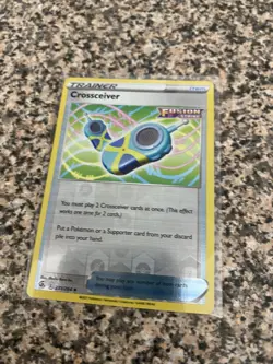 Crossceiver 231/264 Uncommon Fusion Strike Pokemon Card Near Mint Reverse Holo - Image 1
