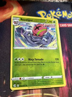 Accelgor - 014/264 - Reverse Holo - Fusion Strike Pokemon Card - Image 1