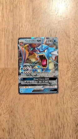 Pokemon Gyarados GX 18/111 SM04 Holofoil TCG Card - Image 1