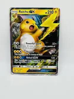 Pokemon TCG: Raichu GX 29/73 Pokemon Card Shining Legends 2017 NM/M - Image 1