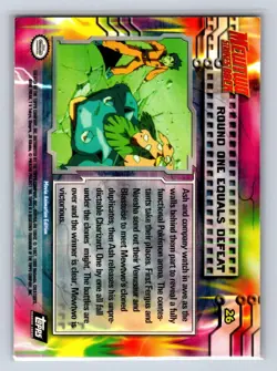 Round One Equals Defeat #26 Topps The First Movie Trading Cards Pokemon LP - Image 2