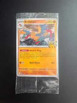 Exclusive Pokemon Chicago Field Museum Fossil Exhibit Archeops Promo Card Sealed - Image 2