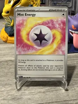 Mist Energy Temporal Forces 161/162 Uncommon Pokemon Card NM - Image 1