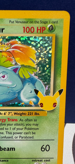 Pokemon TCG Venusaur 15/102 Celebrations 25th Anniversary Card NM SWSH - Image 3