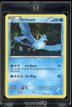 2012 Pokemon TCG B&W Next Destinies Articuno Holo Card MP #27/99 - Image 1