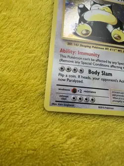 Pokemon TCG Snorlax XY179 Holo Promo 2016 Card NM - Image 2