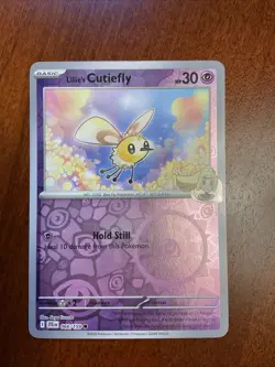 Lillie’s Cutiefly 066/159 Journey Together Reverse Holo Pokemon TCG Card - Image 1