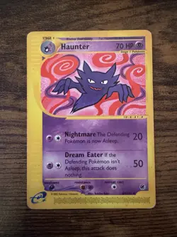 Haunter 80/165 Uncommon Expedition Base Set Pokemon Cards LP- - Image 1