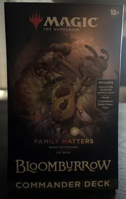 Bloomburrow Family Matters Commander Deck Magic The Gathering -SEALED- MTG - Image 1