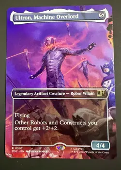 Ultron, Machine Overlord NM Regular #507 - MTG Commander: Marvel Super Heroes - Image 3