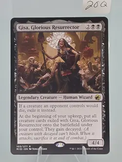 Gisa, Glorious Resurrector #103 Innistrad: Midnight Hunt Mtg Regular NM - Image 1