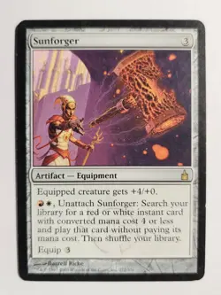 MTG Sunforger Ravnica City of Guilds Lp English - Image 1