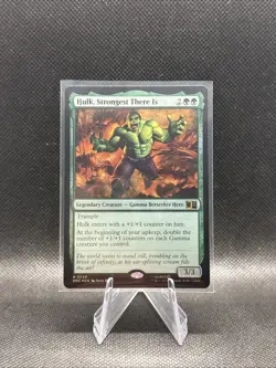 Hulk, Strongest There Is Commander: Marvel Super Heroes Foil - Image 1