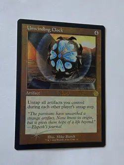 Unwinding Clock| FOIL The Brothers' War: Retro Frame Artifacts - Near mint - Image 3