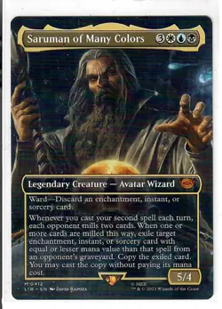 Saruman of Many Colors(Borderless)412 Universes Beyond: The Lord of the Rings LP - Image 1