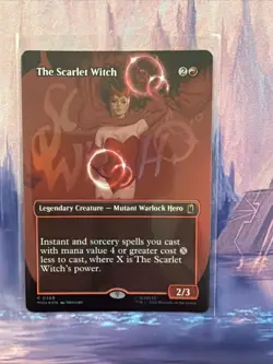 The Scarlet Witch (Borderless) Marvel Super Heroes Foil - Image 2