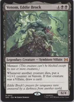 MTG - Venom, Eddie Brock - Spider-Man: Eternal-Legal (SPE) -r564 - Image 1