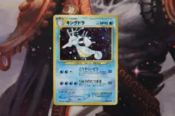 Kingdra Japanese Neo Genesis Rare Holo Pokemon NM #230 Near Mint - Image 1